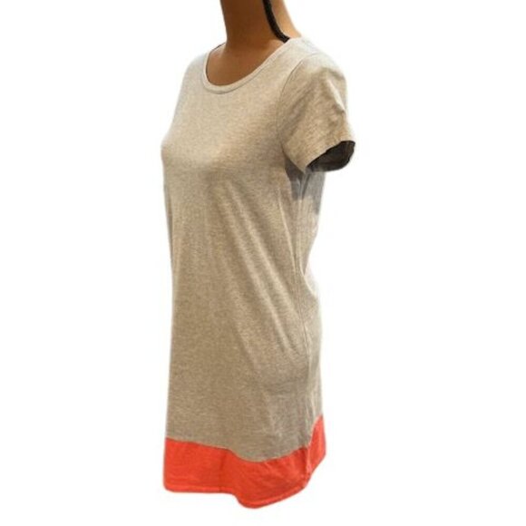 Boden 100% Cotton Midi Shift Dress in Gray – Size 8 - Picture 4 of 8